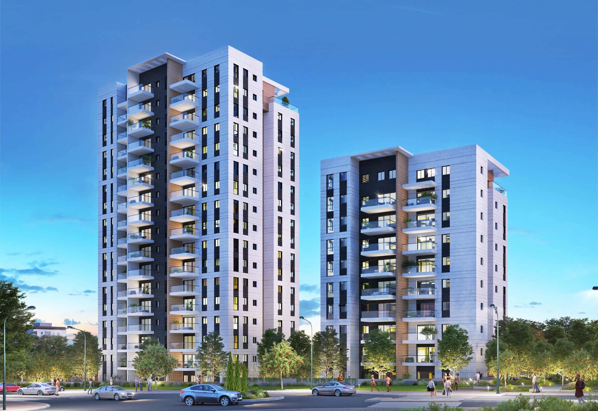 Neot Afeka / Hadar Yosef, Kehilat Warsha 51-57, Tel Aviv - קבוצת גבאי