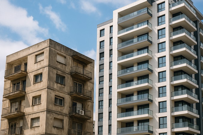 מה ההבדל בין תמ״א 38 לבין פינוי בינוי - ומה נכון לדיירים