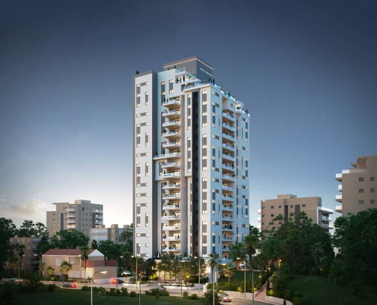 התחדשות עירונית בנתניה הלפרין 6-8