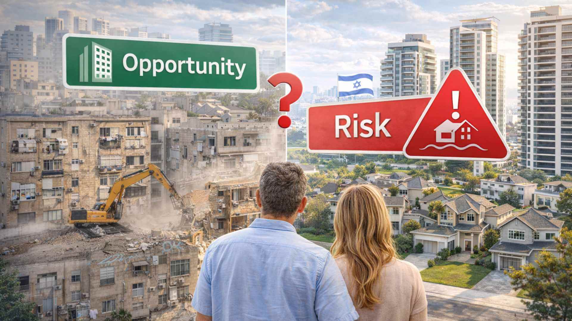 התחדשות עירונית בישראל הזדמנות או סיכון לבעלי דירות