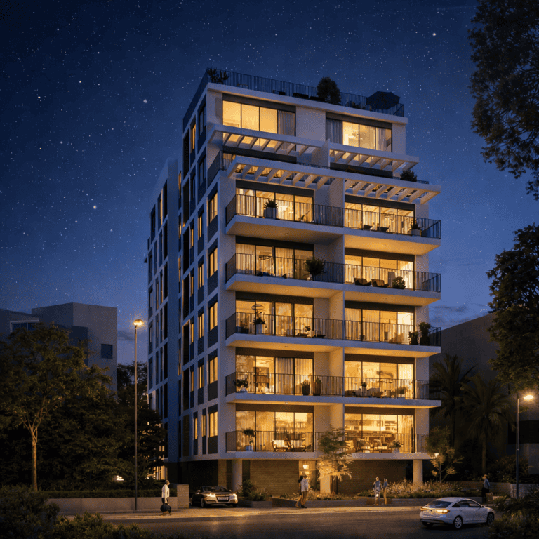 פינלס 9 תל אביב הדמיה לילה