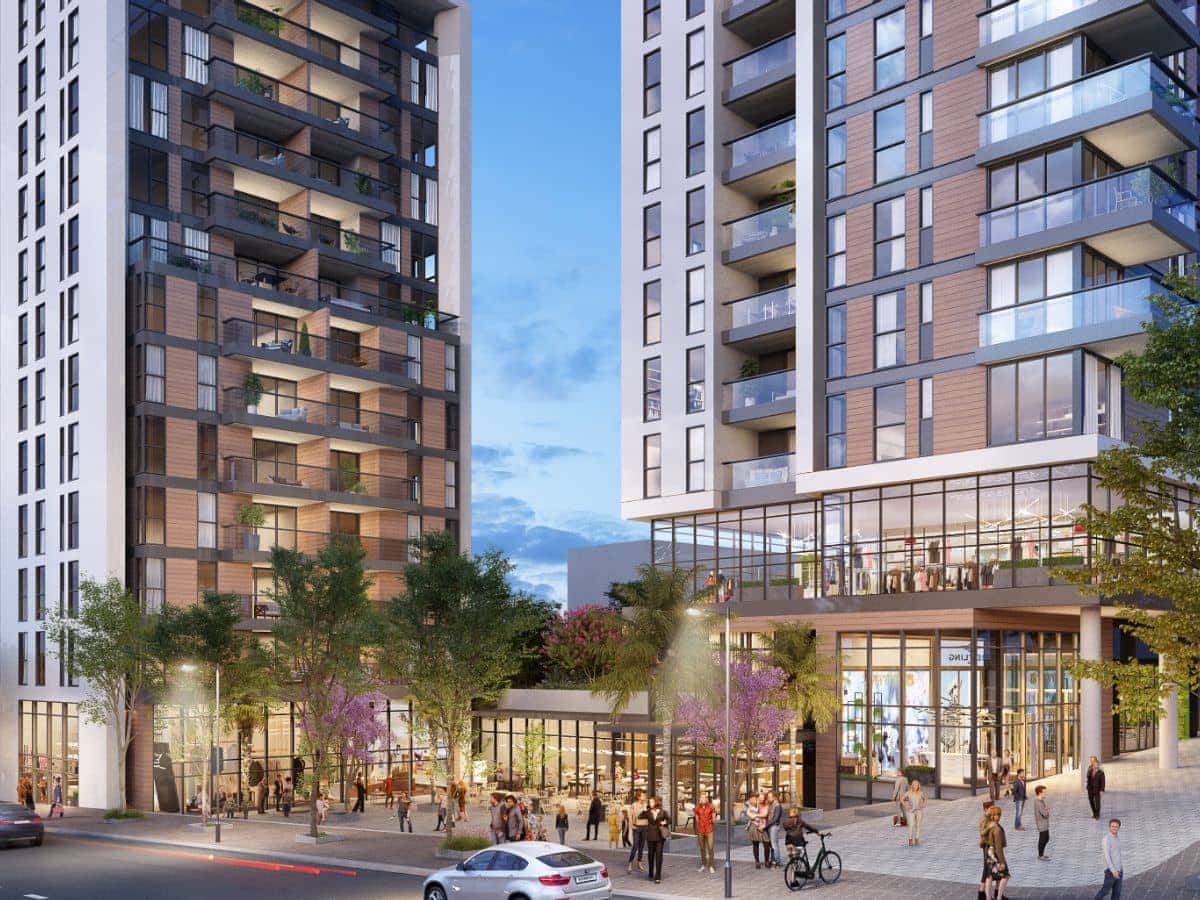 פרויקט של התחדשות עירונית בהרצליה